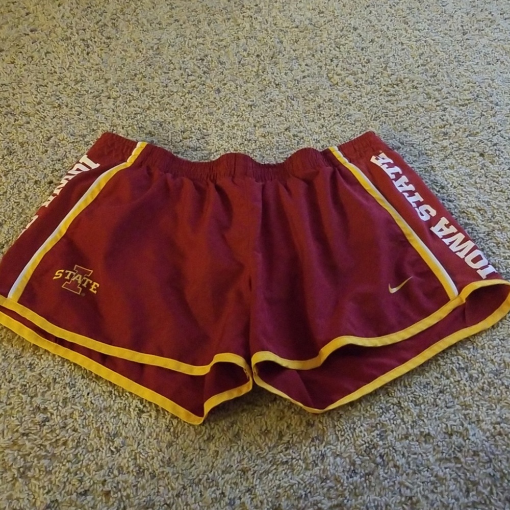 Nike running shorts- Iowa State